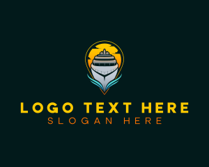 Seafarer - Sunset Ferry Tour logo design