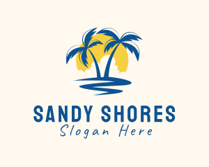 Summer Island Travel logo design