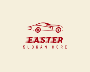 Vehicle - Fast Race Car logo design