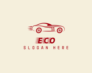 Sedan - Fast Race Car logo design
