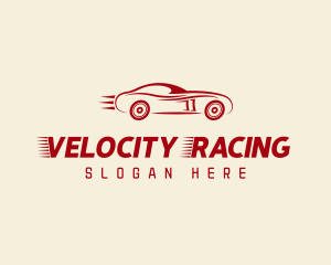 Fast Race Car logo design