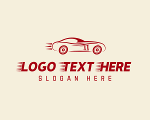 Fast - Fast Race Car logo design