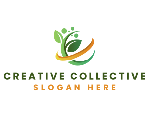 Natural Leaf Herbal logo design