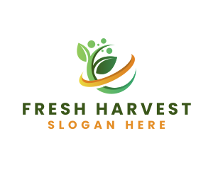 Veggie - Natural Leaf Herbal logo design