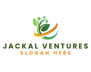 Natural Leaf Herbal logo design