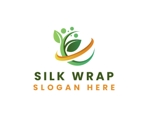 Natural Leaf Herbal logo design