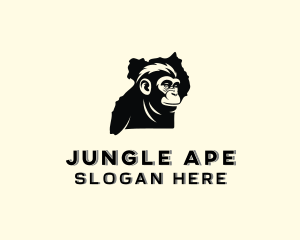 Ape Monkey Safari logo design