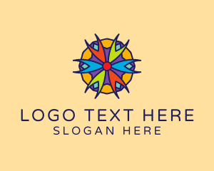 Greek Design - Multicolor Lantern Pattern logo design