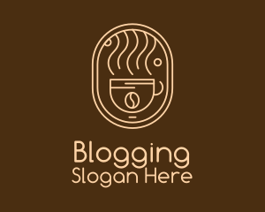 Brown Coffee Stall  Logo