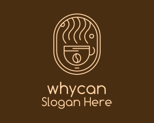 Brown Coffee Stall  Logo