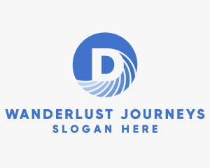Letter D - Digital Technology Agency logo design