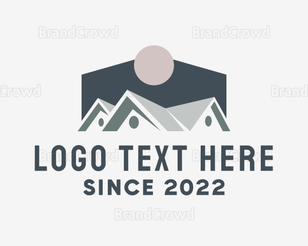 Roofing Contractor Realtor Logo