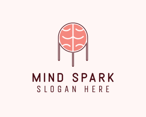 Brain Mental Health  logo design