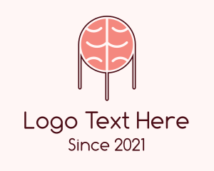 Neuron - Brain Mental Health logo design