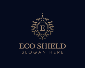 Elegant Shield Crest logo design