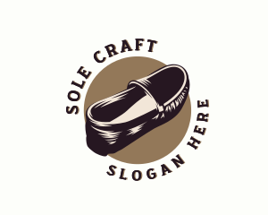 Shoemaking - Formal Loafer Shoe logo design