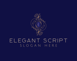 Floral Ornament Boutique logo design