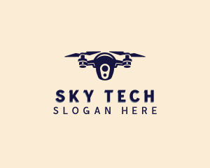 Photography Drone Lens logo design