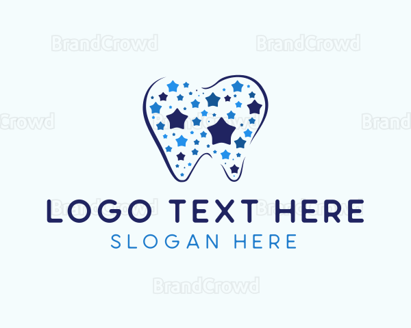 Star Dental Tooth Logo