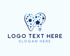 Smile - Star Dental Tooth logo design