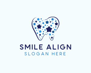 Star Dental Tooth logo design