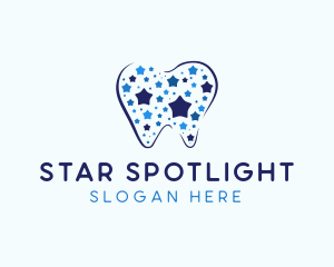 Star Dental Tooth logo design