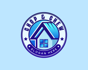 Rental - House Property Realtor logo design