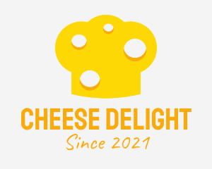 Cheese Chef Hat  logo design