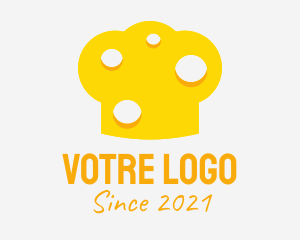 Snack - Cheese Chef Hat logo design