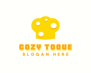 Deli Cheese Chef Toque logo design