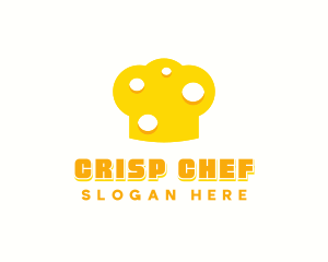 Deli Cheese Chef Toque logo design