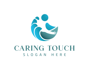 Caregiver - Human Volunteer Organization logo design