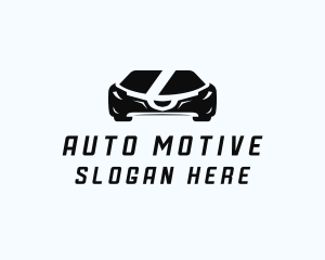 Vehicle - Supercar Racing Vehicle logo design