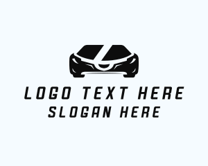 Transport - Supercar Racing Vehicle logo design