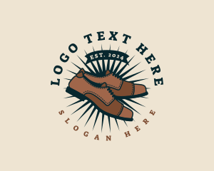 Shoemaker - Cobbler Shoe Loafer logo design