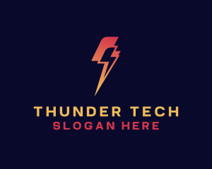 Thunder - Thunder Energy Drink logo design