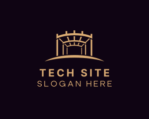 Site - Steel Construction Structure logo design