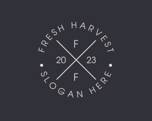 Simple Hipster Business logo design