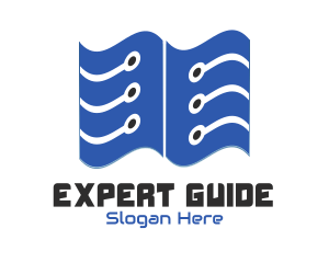 Guide - Blue Tech Modules logo design