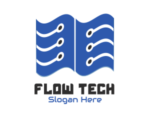 Blue Tech Modules logo design