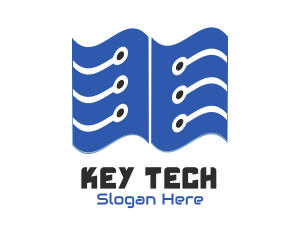 Blue Tech Modules logo design