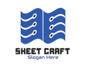 Sheet - Blue Tech Modules logo design