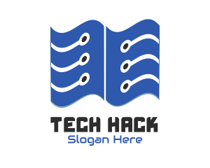 Blue Tech Modules logo design