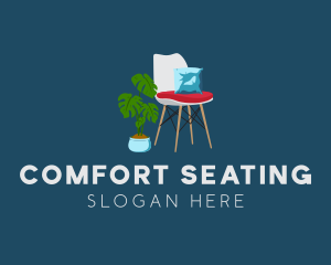 Seating - Modern Chair Furniture logo design