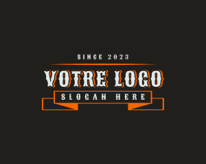 Whiskey - Western Whiskey Brand logo design