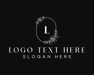 Spa - Floral Elegant Event logo design