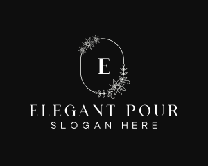 Floral Elegant Event logo design