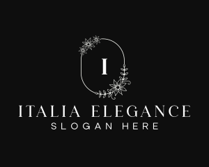 Floral Elegant Event logo design