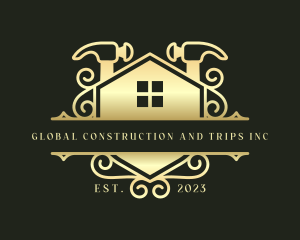 Carpentry Hammer Renovation Logo