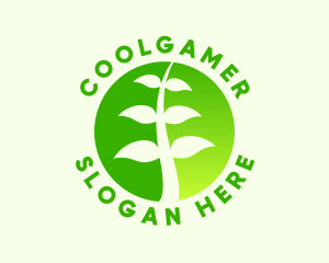 Sustainability - Organic Vegetarian Farming logo design